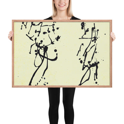 Untitled by Jackson Pollock, Framed poster