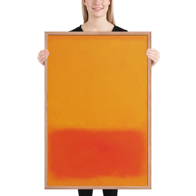 Untitled by Mark Rothko, Framed poster