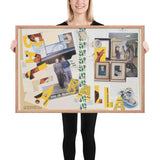 Balla Balla by Martin Kippenberger, Framed poster