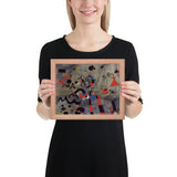 The Escape Ladder by Joan Miró, Framed poster