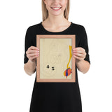 Untitled by Joan Miró, Framed poster