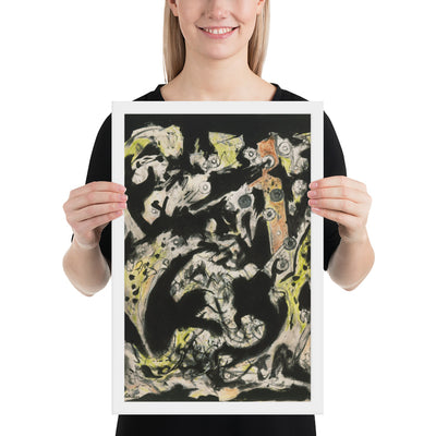 Untitled by Jackson Pollock, Framed poster