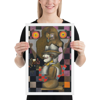 Checkmate by Richard Lindner , Framed poster