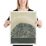 Untitled by Giuseppe Penone, Framed poster