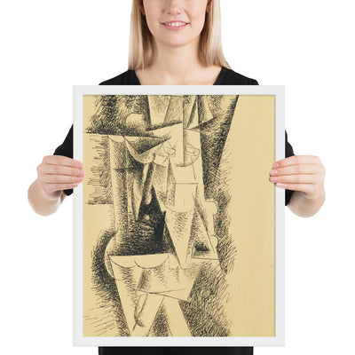 Nude Woman, Standing by Pablo Picasso, Framed poster