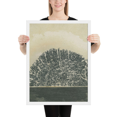 Untitled by Giuseppe Penone, Framed poster