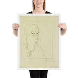 Yvonne Landsberg by Henri Matisse, Framed poster