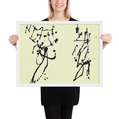 Untitled by Jackson Pollock, Framed poster