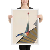 The Infinite Staircase by Jean Crotti, Framed poster