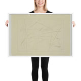 3.5.82 by Gerhard Richter, Framed poster