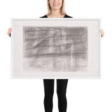 4.5.1999 by Gerhard Richter, Framed poster