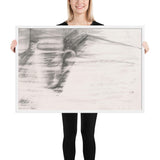 4.6.1999by Gerhard Richter, Framed poster