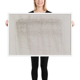 24.4.90 by Gerhard Richter, Framed poster