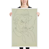 Self-Portrait by Henri Matisse, Framed poster