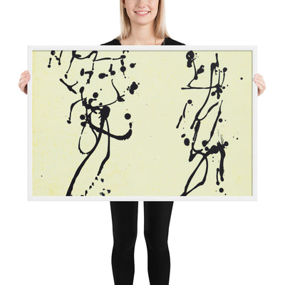 Untitled by Jackson Pollock, Framed poster