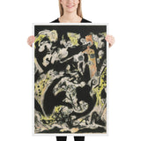 Untitled by Jackson Pollock, Framed poster