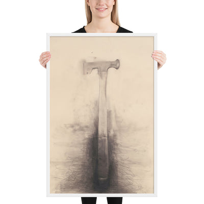 Untitled from Untitled Tool Series by Jim Dine, Framed poster