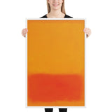 Untitled by Mark Rothko, Framed poster