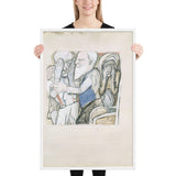 The Return of the Prodigal Son by Max Beckmann, Framed poster