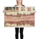 Camp Forestia by Peter Doig, Framed poster