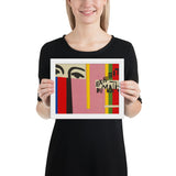 Design for cover of Exhibition H. Matisse by Henri Matisse, Framed poster