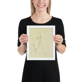 Yvonne Landsberg by Henri Matisse, Framed poster