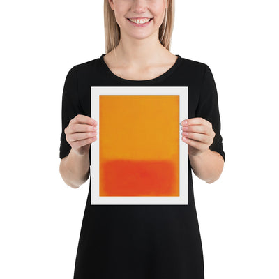 Untitled by Mark Rothko, Framed poster