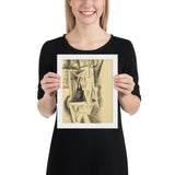 Nude Woman, Standing by Pablo Picasso, Framed poster