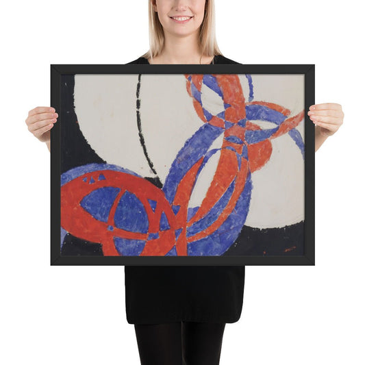 Replica of Fugue in Two Colors Amorpha, 1912 by Frantisek Kupka, Framed poster