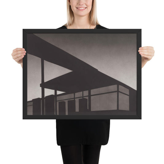 Smash by Edward Ruscha, Framed poster