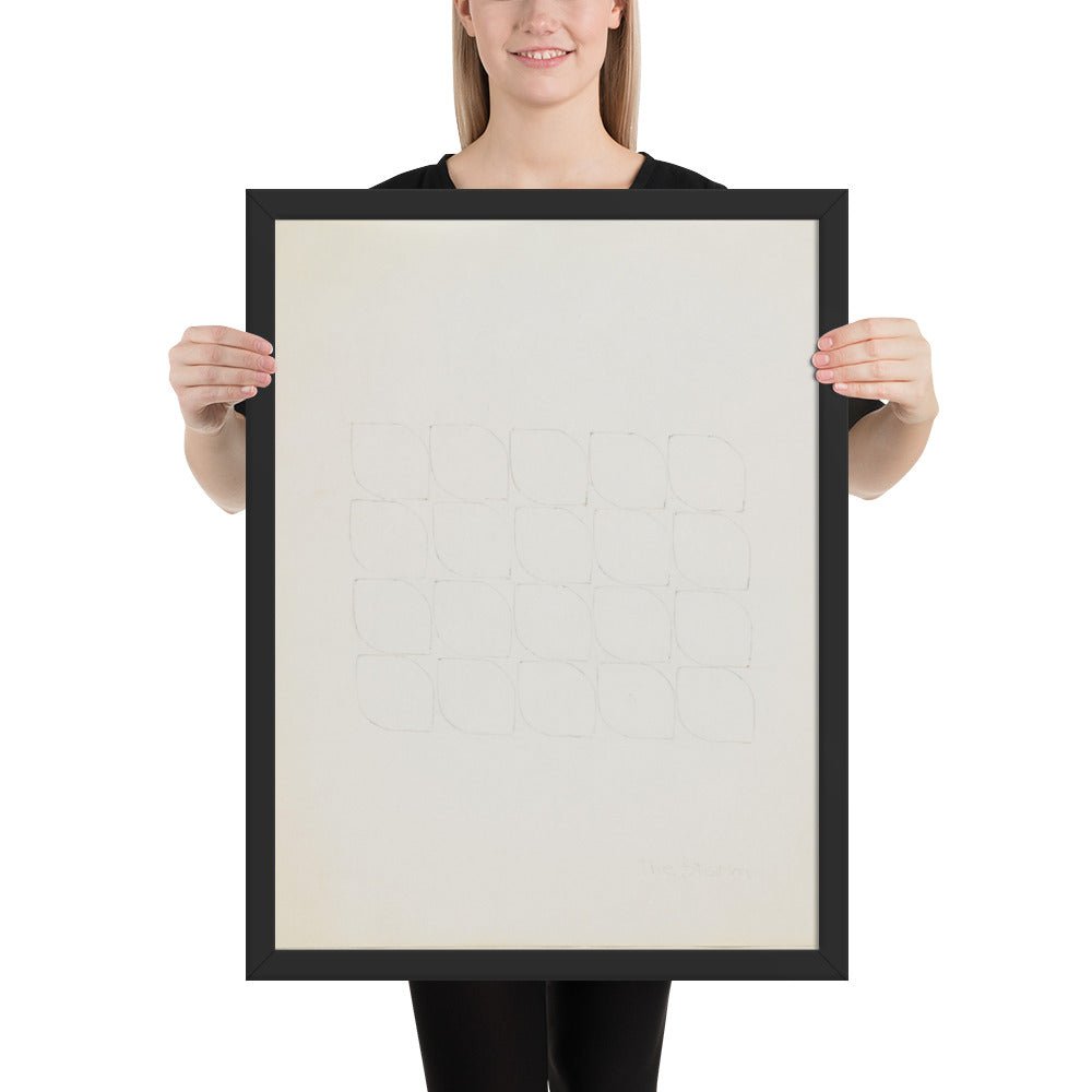 The Storm by Richard Tuttle, Framed poster