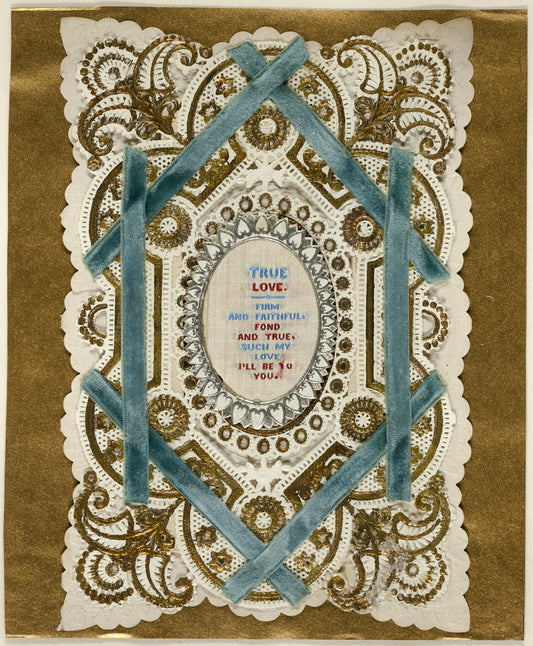 Believe My Love These Lines Are True (valentine) -  George Kershaw,  Poster Print Wall Art