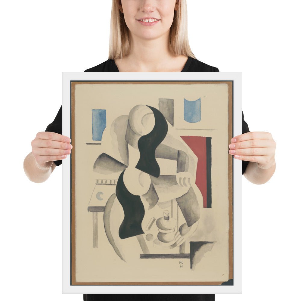 Two Women by Fernand Léger, Framed poster