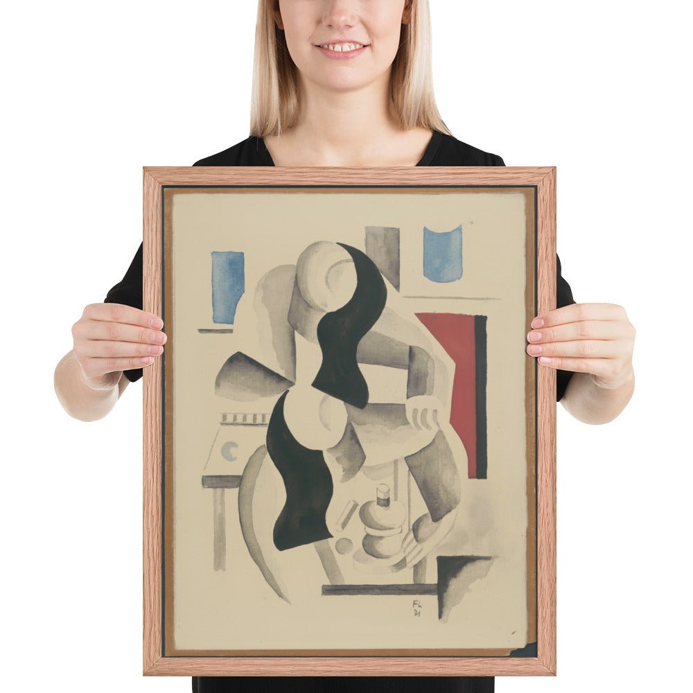 Two Women by Fernand Léger, Framed poster