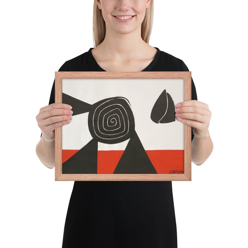 Untitled by Alexander Calder, Framed poster