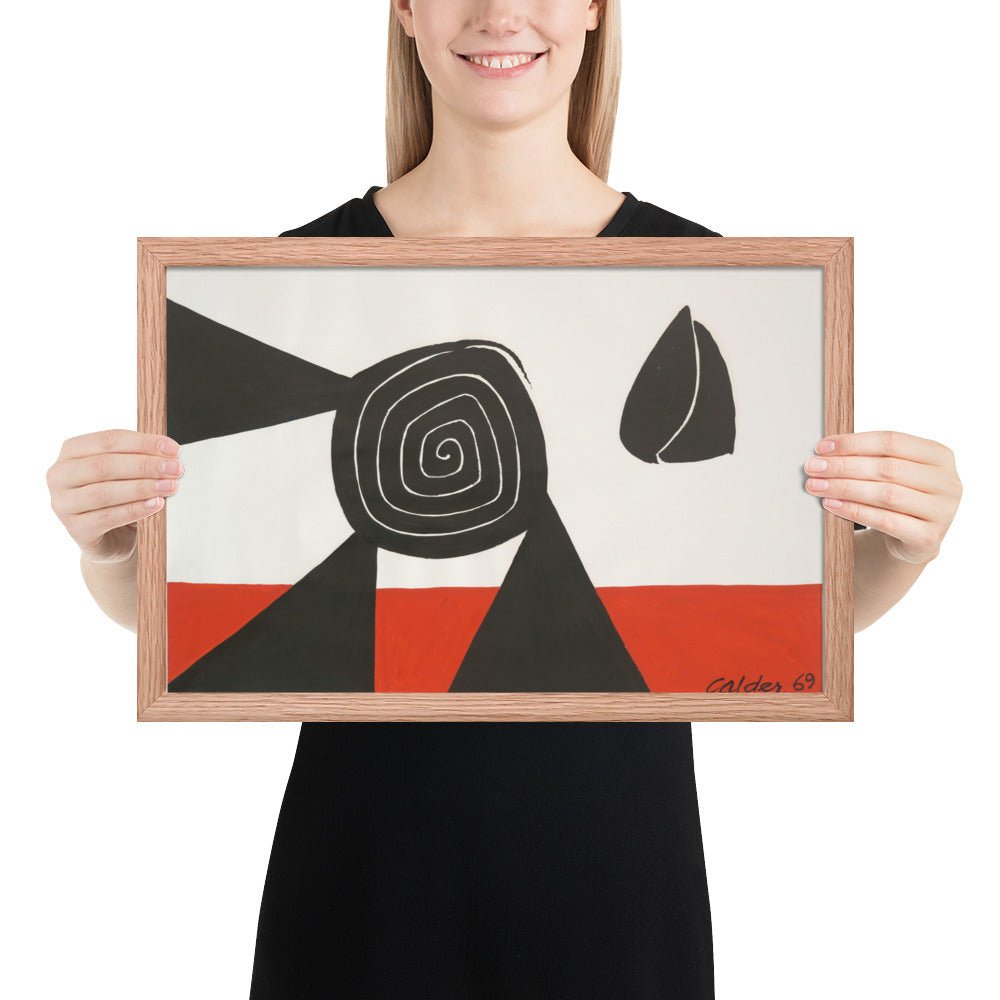 Untitled by Alexander Calder, Framed poster