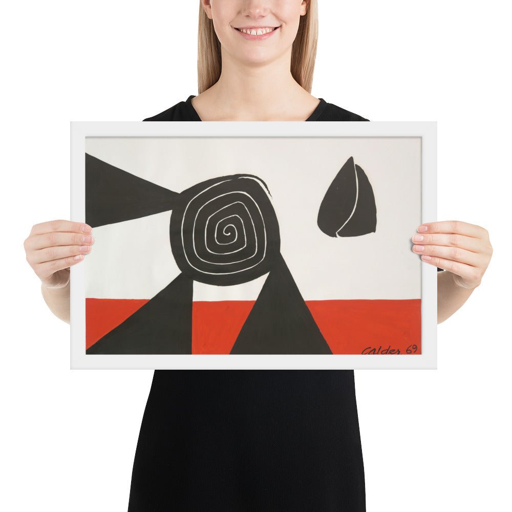 Untitled by Alexander Calder, Framed poster