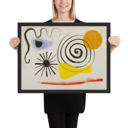 Untitled by Alexander Calder, Framed poster