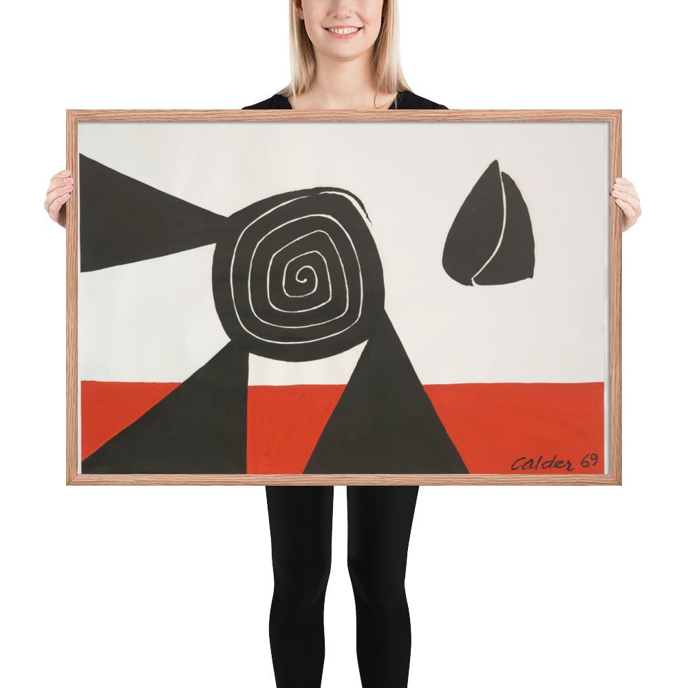 Untitled by Alexander Calder, Framed poster