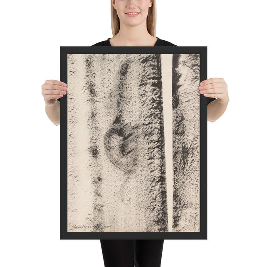 Untitled by Barnett Newman, Framed poster