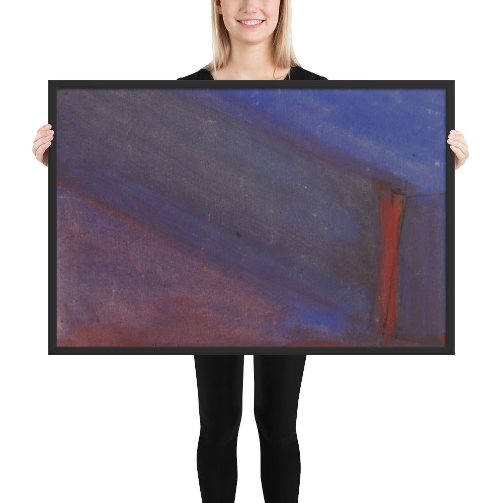 Untitled by Blinky Palermo, Framed poster