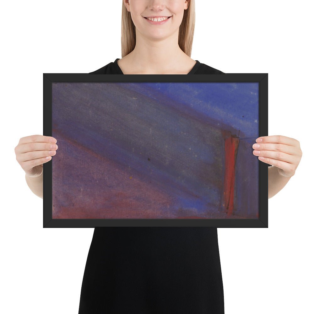 Untitled by Blinky Palermo, Framed poster