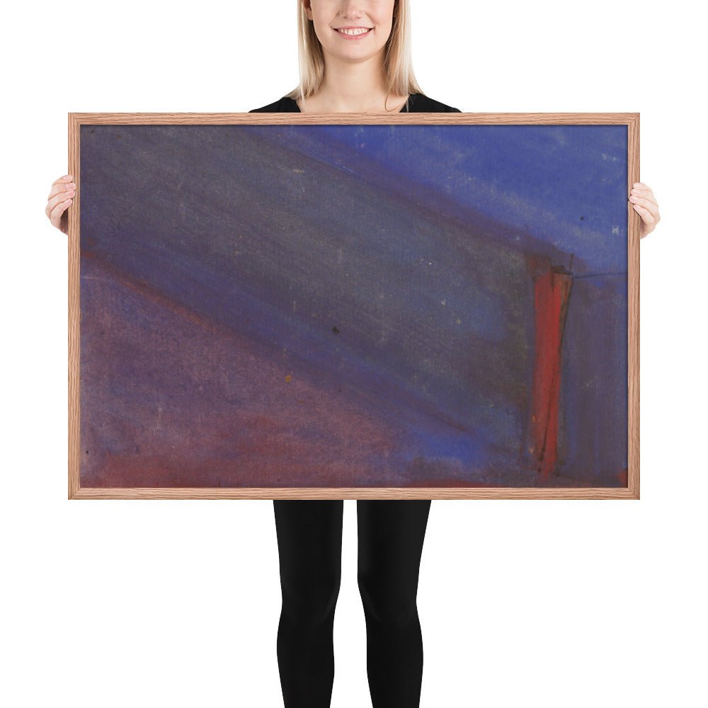 Untitled by Blinky Palermo, Framed poster