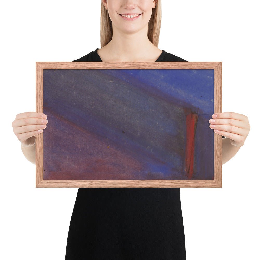 Untitled by Blinky Palermo, Framed poster