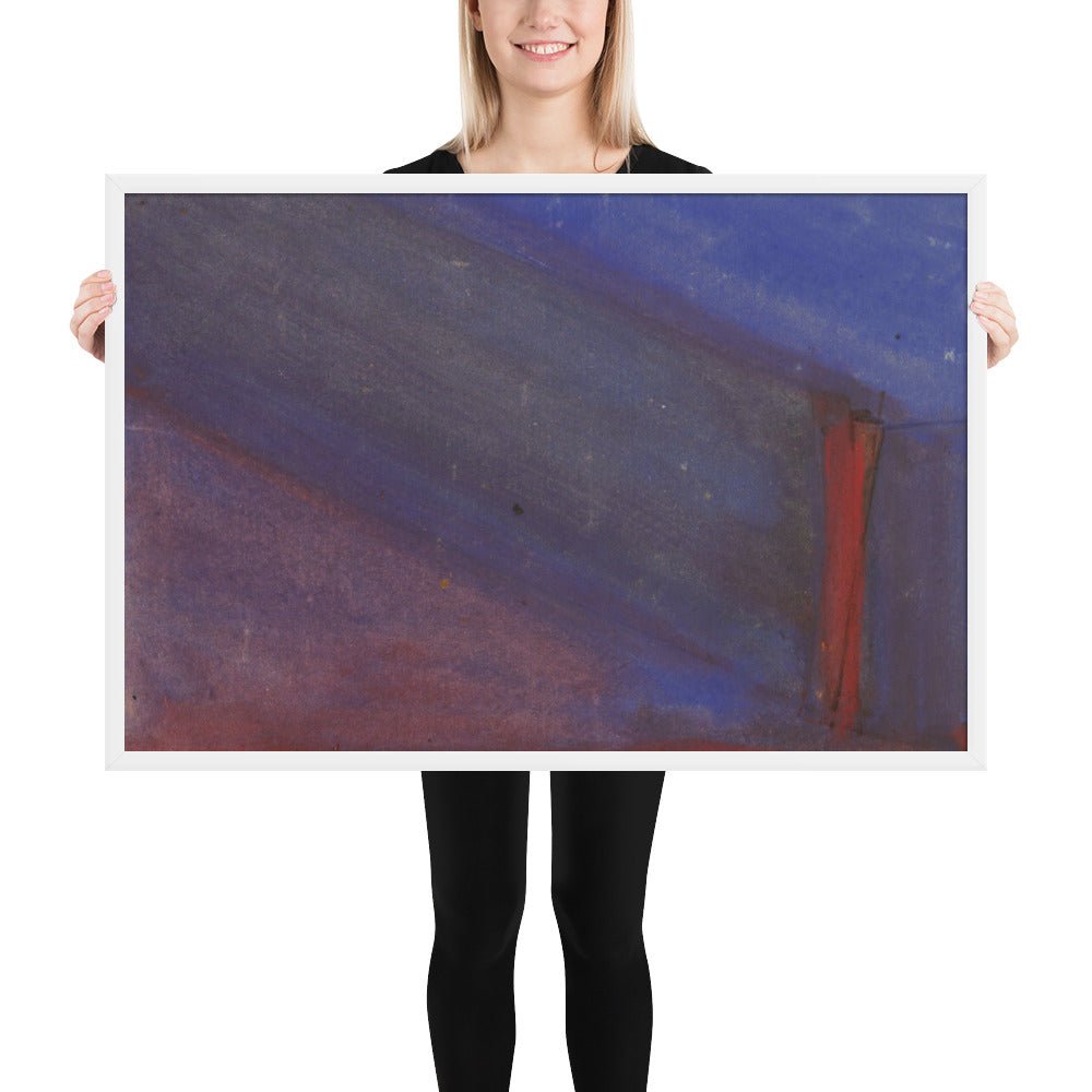 Untitled by Blinky Palermo, Framed poster