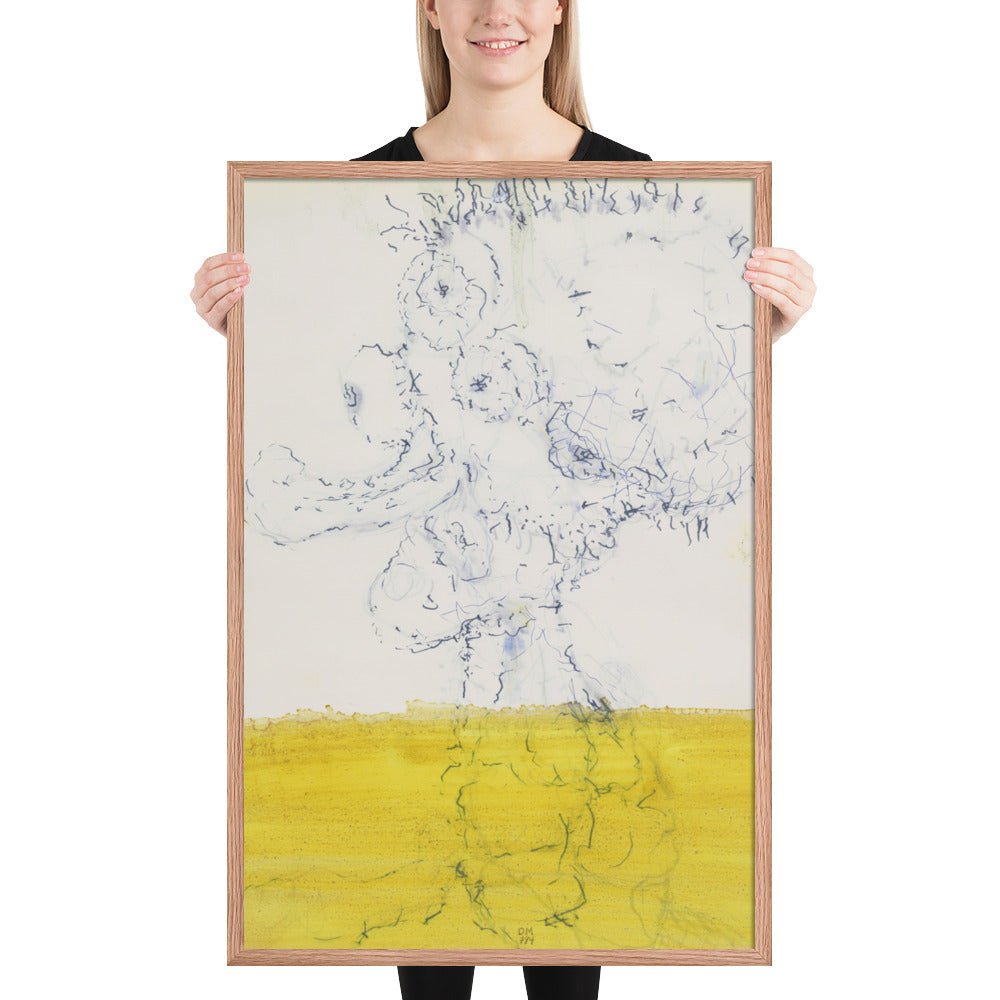 Untitled by David Moreno, Framed poster