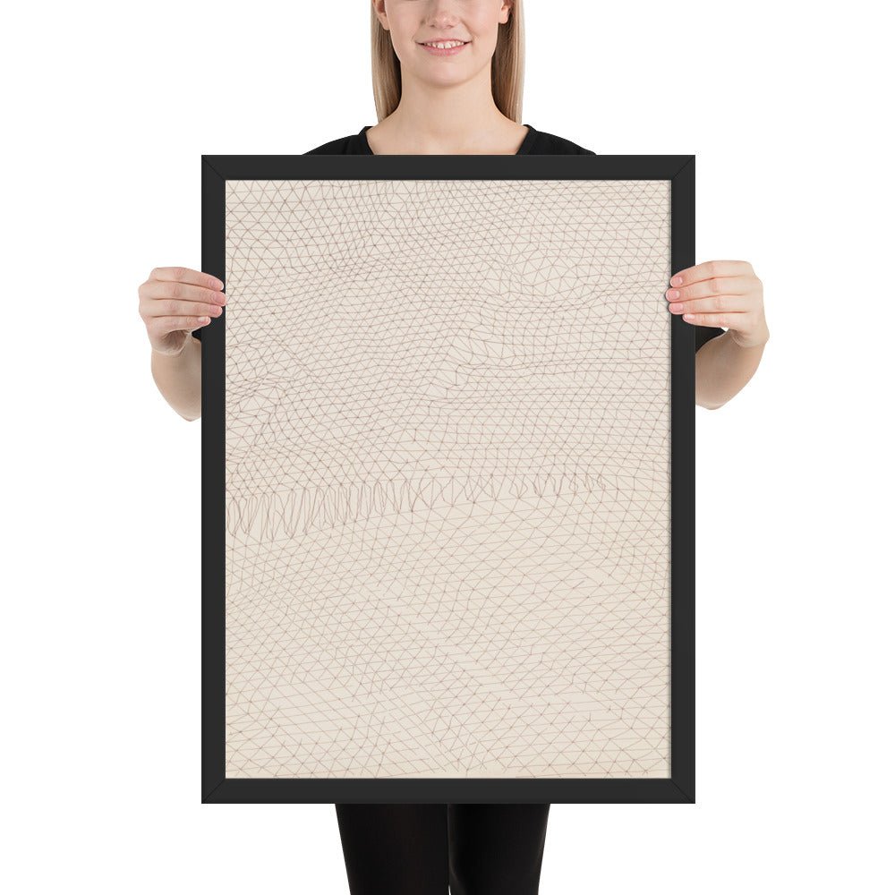 Untitled by Gego, Framed poster
