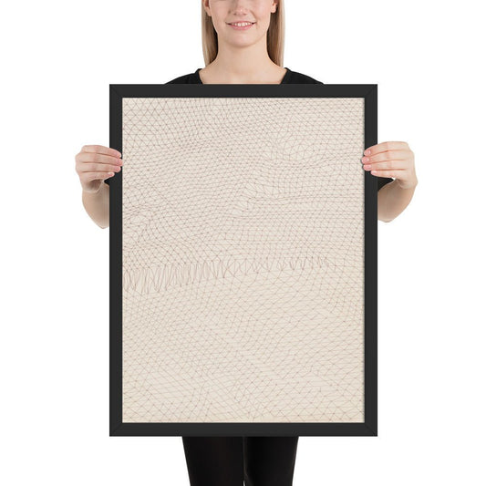 Untitled by Gego, Framed poster
