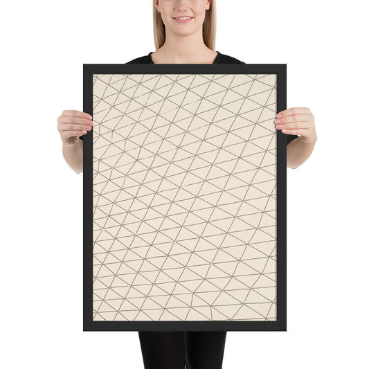 Untitled by Gego, Framed poster