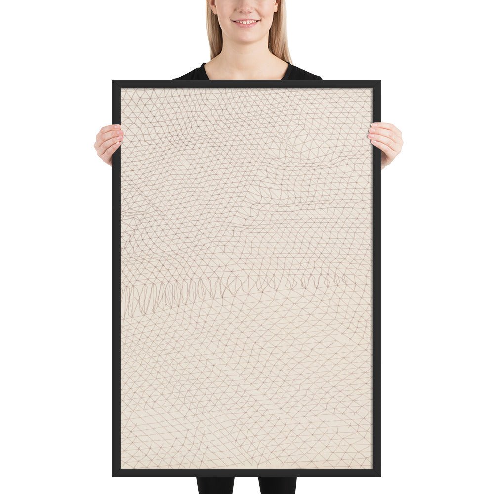 Untitled by Gego, Framed poster